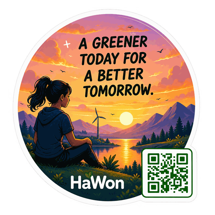 A greener today for a better tomorrow.