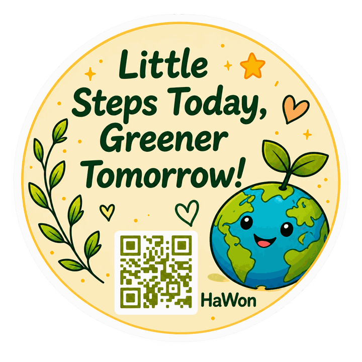 Little steps today, greener tomorrow!
