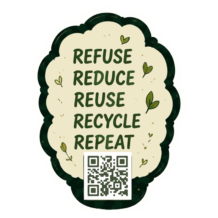 Refuse. Reduce. Reuse. Recycle. Repeat.
