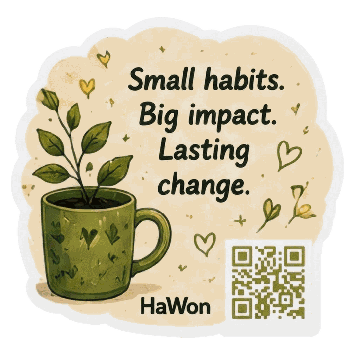 Small habits. Big impact. Lasting change.