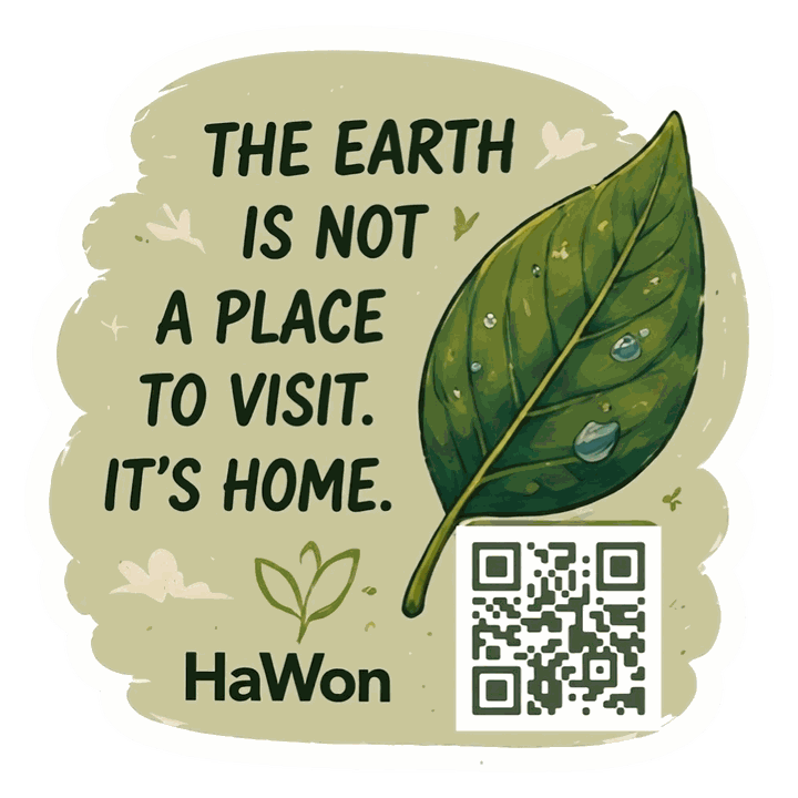 The Earth is not a place to visit. It’s home.