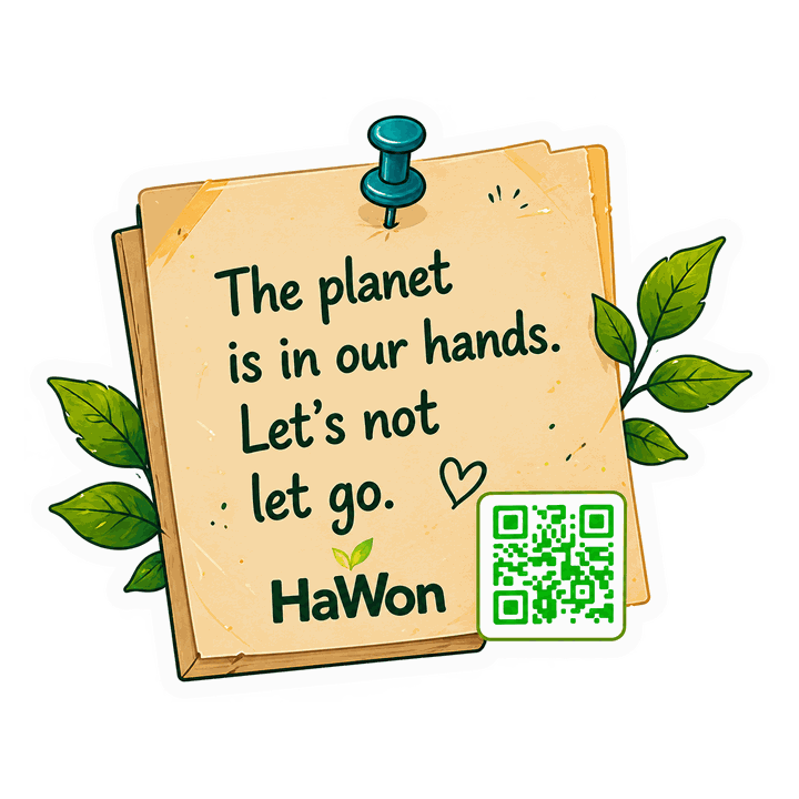 The planet is in our hands. Let’s not let go.